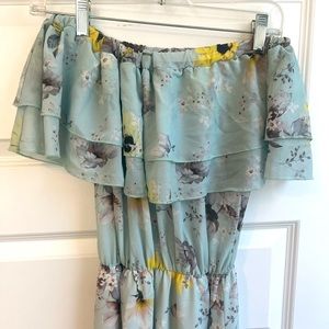 DRESS MADE IN ITALY- floral maxi